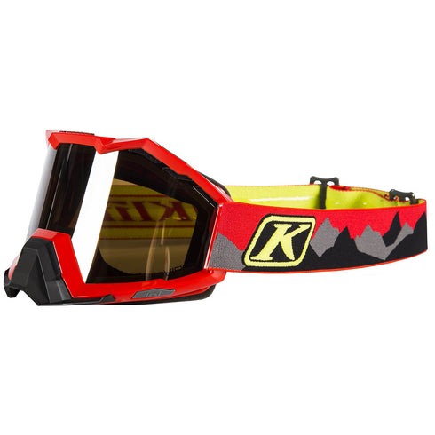 Ochelari Snow Klim Viper Mountains Red Bronze Silver Mirror